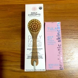 Daily Concepts Dry Brush and Tula Glow and Get It Eye Balm